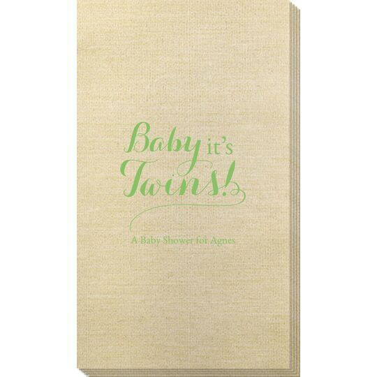 Baby It's Twins Bamboo Luxe Guest Towels